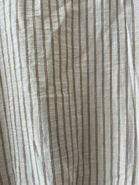 Max Studio White and Tan Size S Shirt