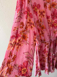 LOFT Pink Multi Size XL Dress