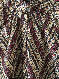 Veronica Beard Burgundy Multi Size XS Shirt