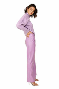 line and dot Purple Size S Skirt