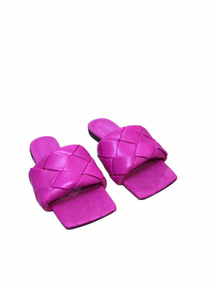 Bottega Veneta Hot Pink Size 38 1/2 Shoes