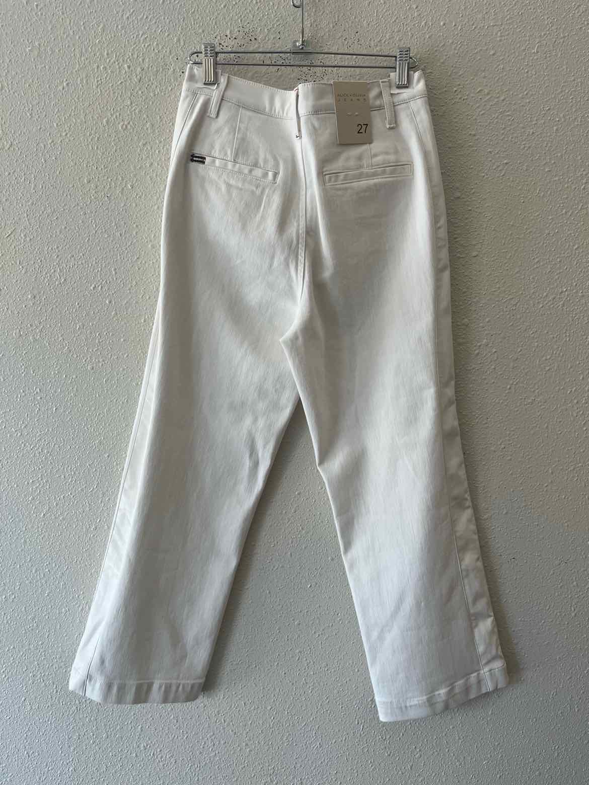 alice + olivia jeans White Size 27 Jeans