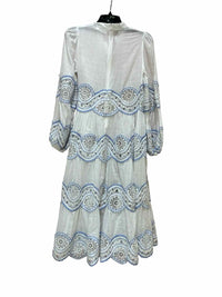 Zimmermann White and Blue Size 0 Dress