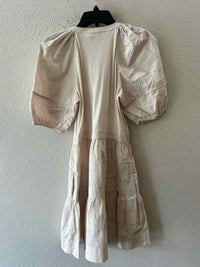 ULLA JOHNSON Cream Size 6 Dress