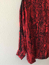 Ba&sh Red and Black Size XS Shirt
