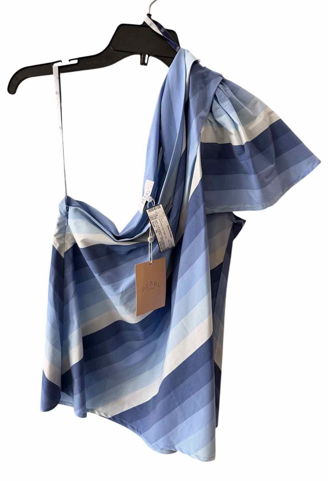 Pearl by Lela Rose periwinkle multi Size 16 Shirt