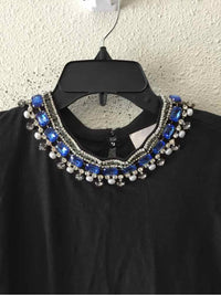 cinq a sept Black Multi Size S Shirt