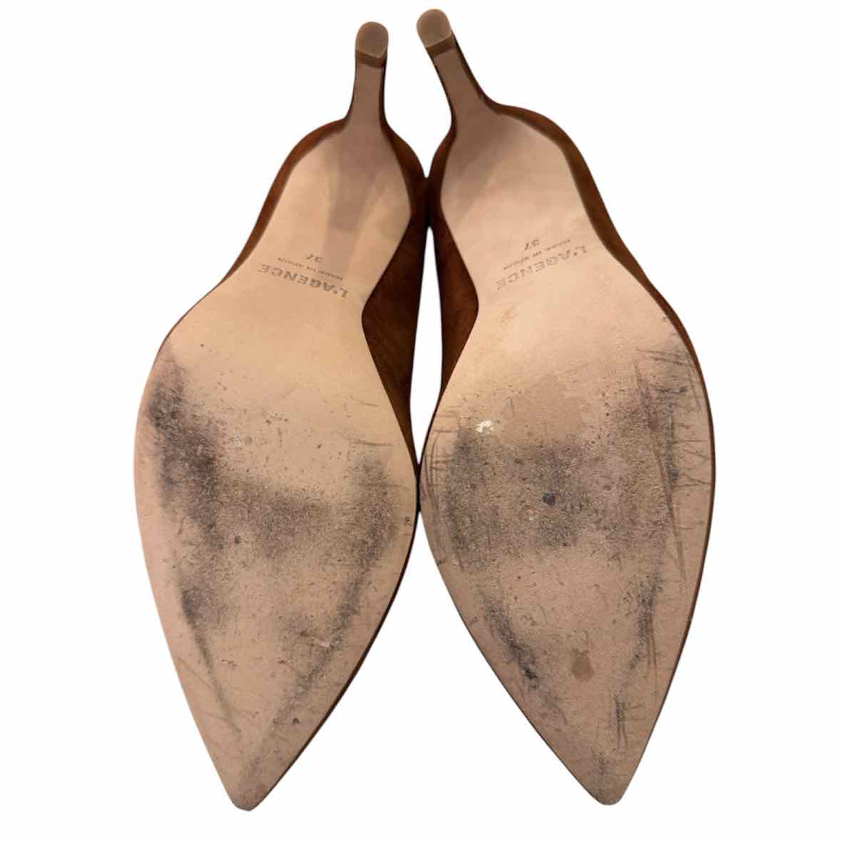 lagence Dark Camel Size 37 Shoes