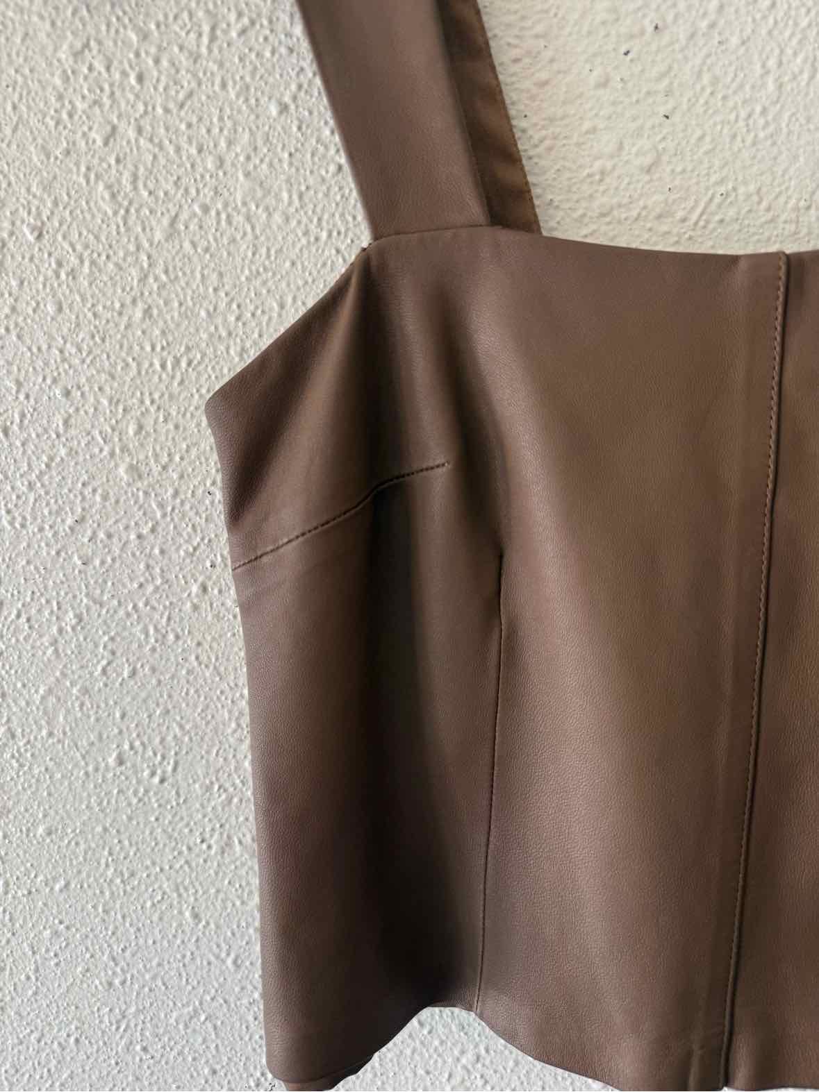 Vince. Brown Size 0 Tank Top