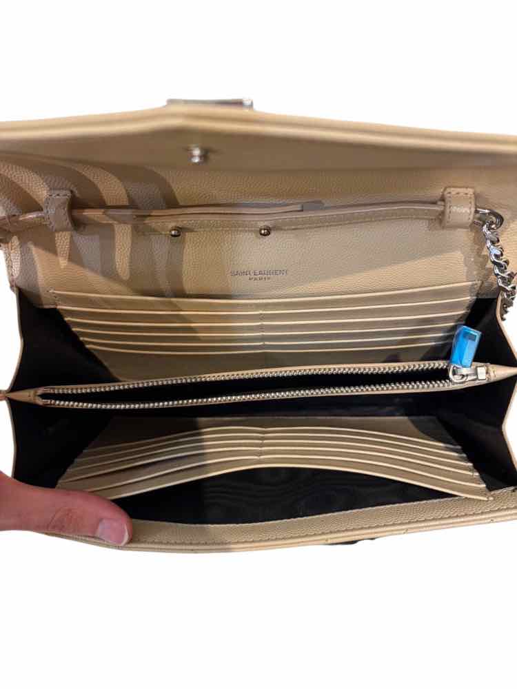 YSL Crossbody Beige Handbag