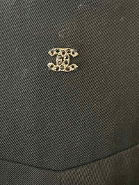 Chanel Black Size 46 Pants