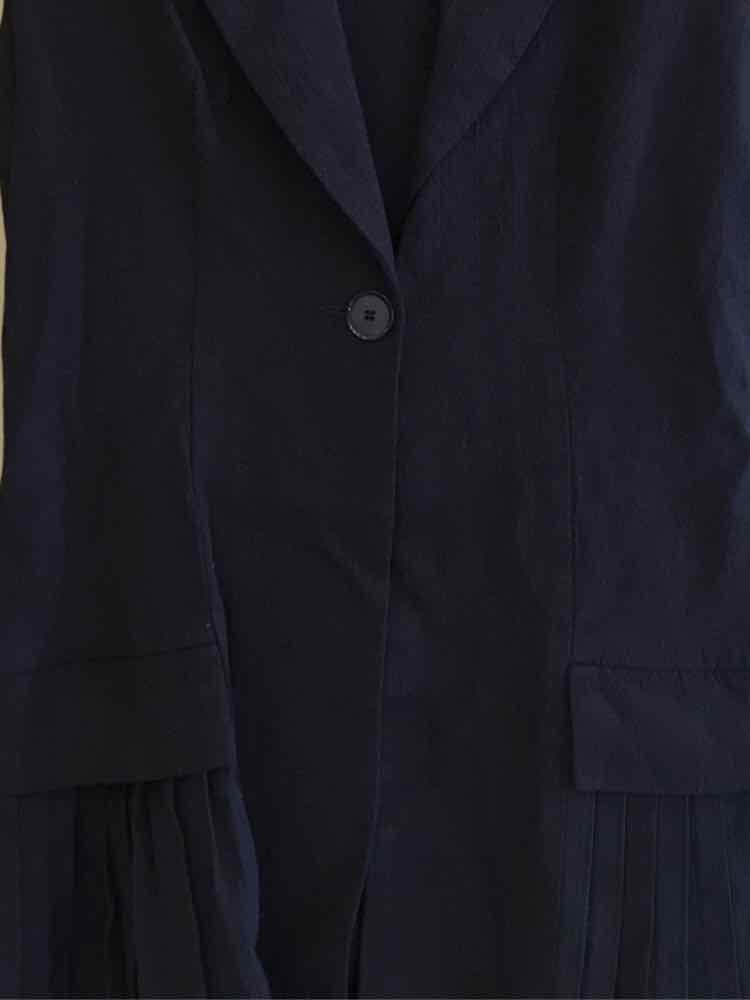 Sandro Navy Size 38 Dress