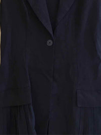 Sandro Navy Size 38 Dress