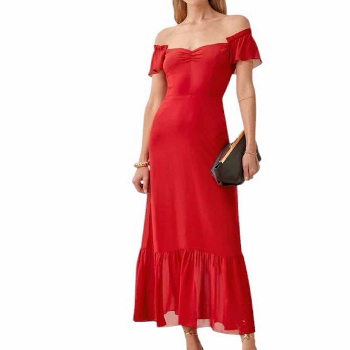 Reformation Red Size 8 Dress – Swap Boutique