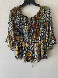 alice + olivia White Multi Size No Label Shirt