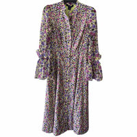 French Connection Green multi Size 0 Dress