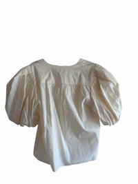 ULLA JOHNSON Cream Size 12 Shirt