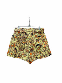A.L.C. Yellow Multi Size 4 Shorts