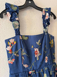sea navy multi Size S Dress
