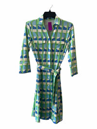 J. McLaughlin Blue and Green Size XS Dress