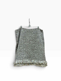 St. John Cream Multi Size 14 Skirt