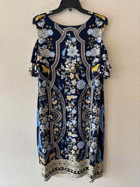 JM collection navy multi Size 2X Dress