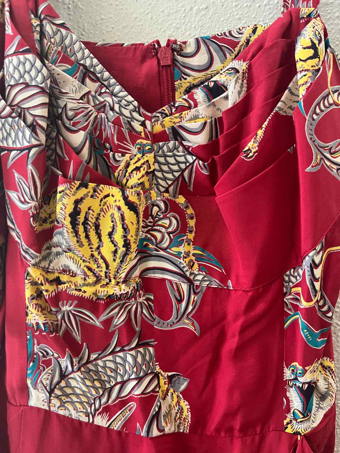 Trashy Diva Red multi Size 10 Dress