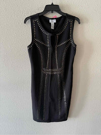 Carmen Carmen Marc Valvo Black Size M Dress