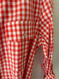 Its A Shirt... Red and white Size L Dress