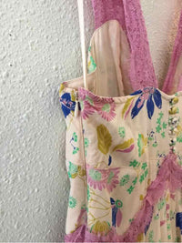 Urban Outfitters Cream Multi Size XS Dress
