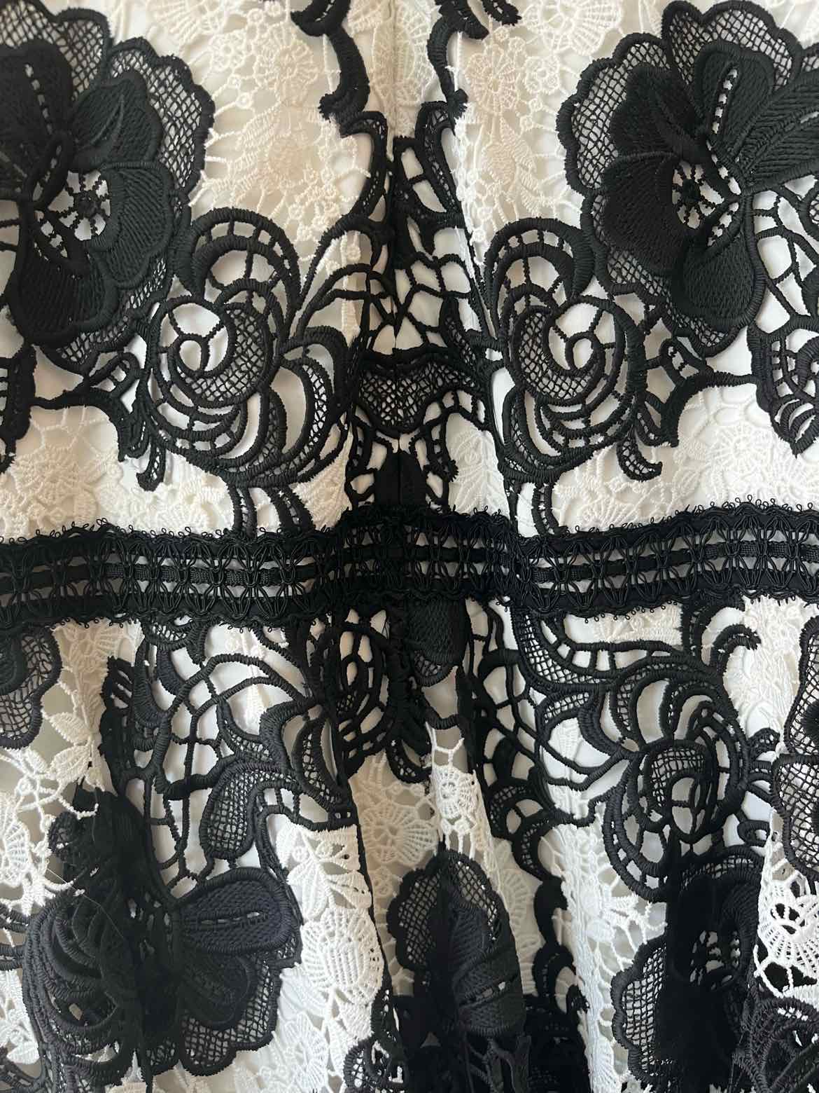 Alexis Black and white Size M Dress