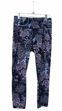 Lululemon Purple/Black Size 6 Leggings