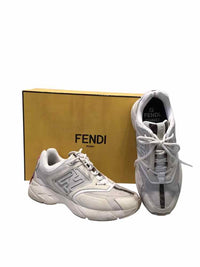 Fendi white and gray Size 39 Shoes