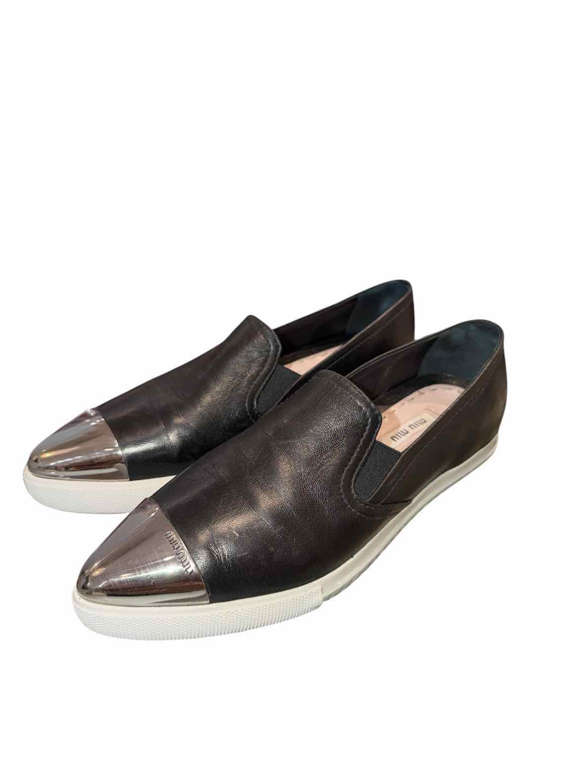 Miu Miu Black and silver Size 35.5 Shoes