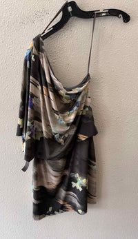 Jessica Simpson Black Multi Size S Dress