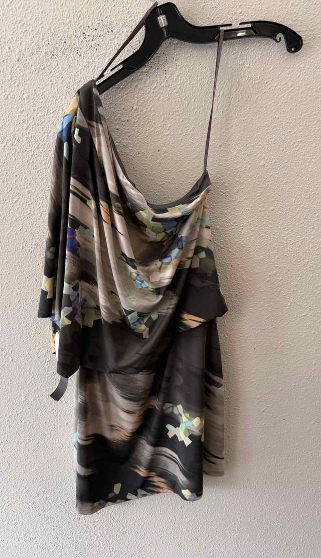Jessica Simpson Black Multi Size S Dress
