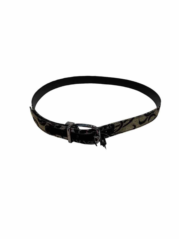 Dolce & Gabbana Black and Gold Belt