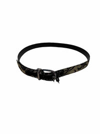 Dolce & Gabbana Black and Gold Belt