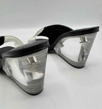 Tory Burch Black and Clear Size 8 Shoes