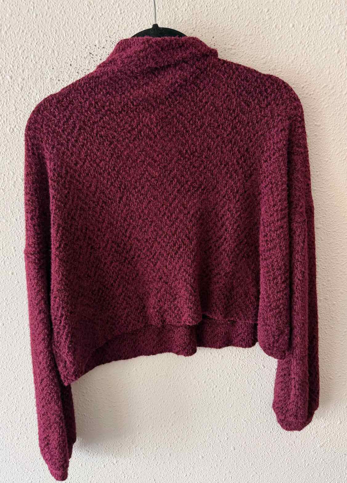 Jolie Maroon Size S Sweater