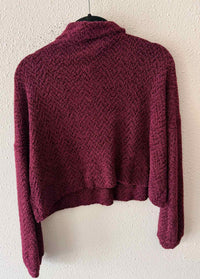 Jolie Maroon Size S Sweater