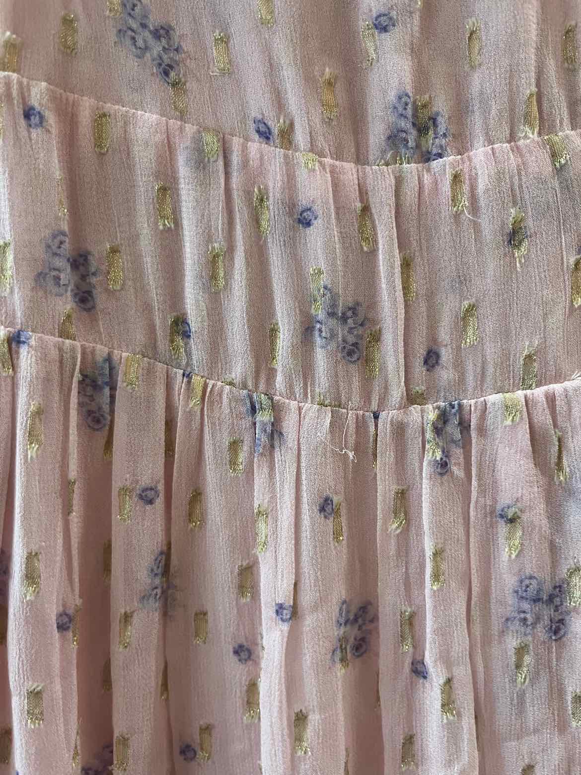 Love Shack Fancy Pink Multi Size 6 Dress