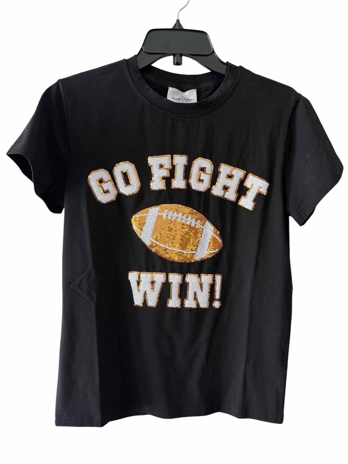 Belle Cher Black and Gold Size XS Shirt