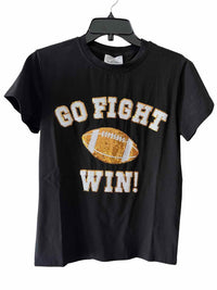 Belle Cher Black and Gold Size XS Shirt