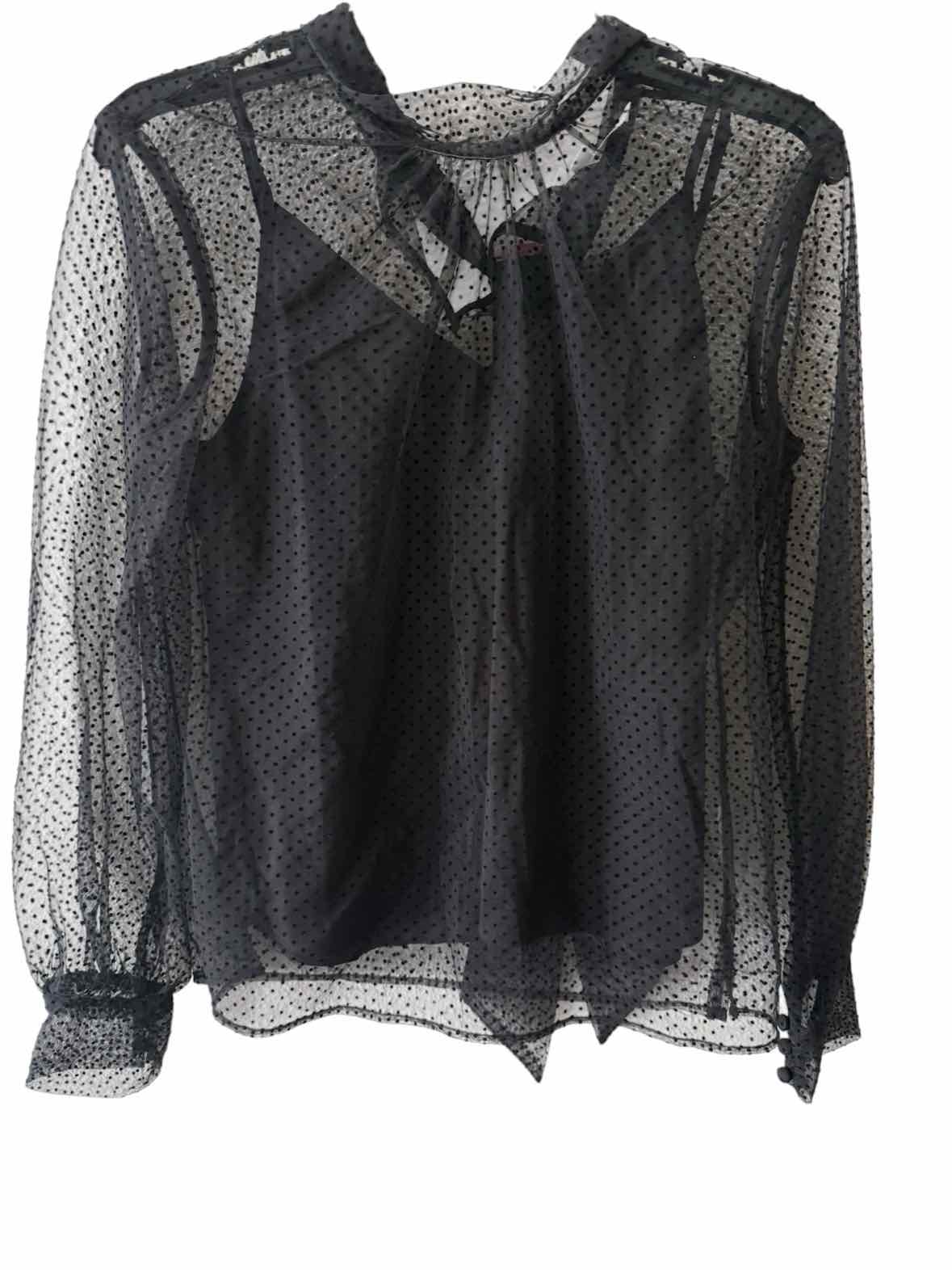Veronica Beard Black Size 2 Shirt