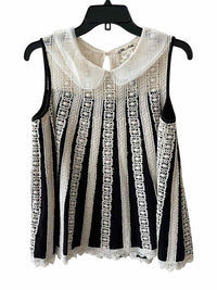Lili's Closet Black and white Size S Tank Top