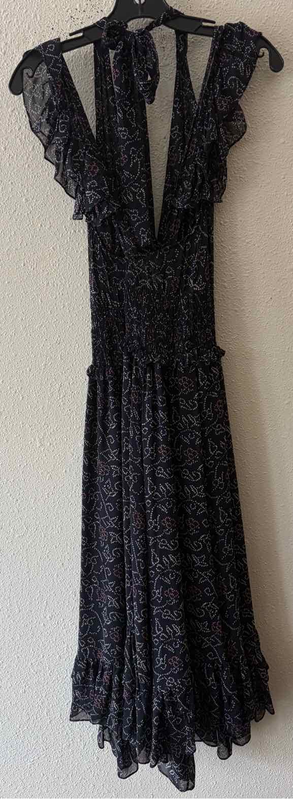 ULLA JOHNSON navy multi Size 2 Dress