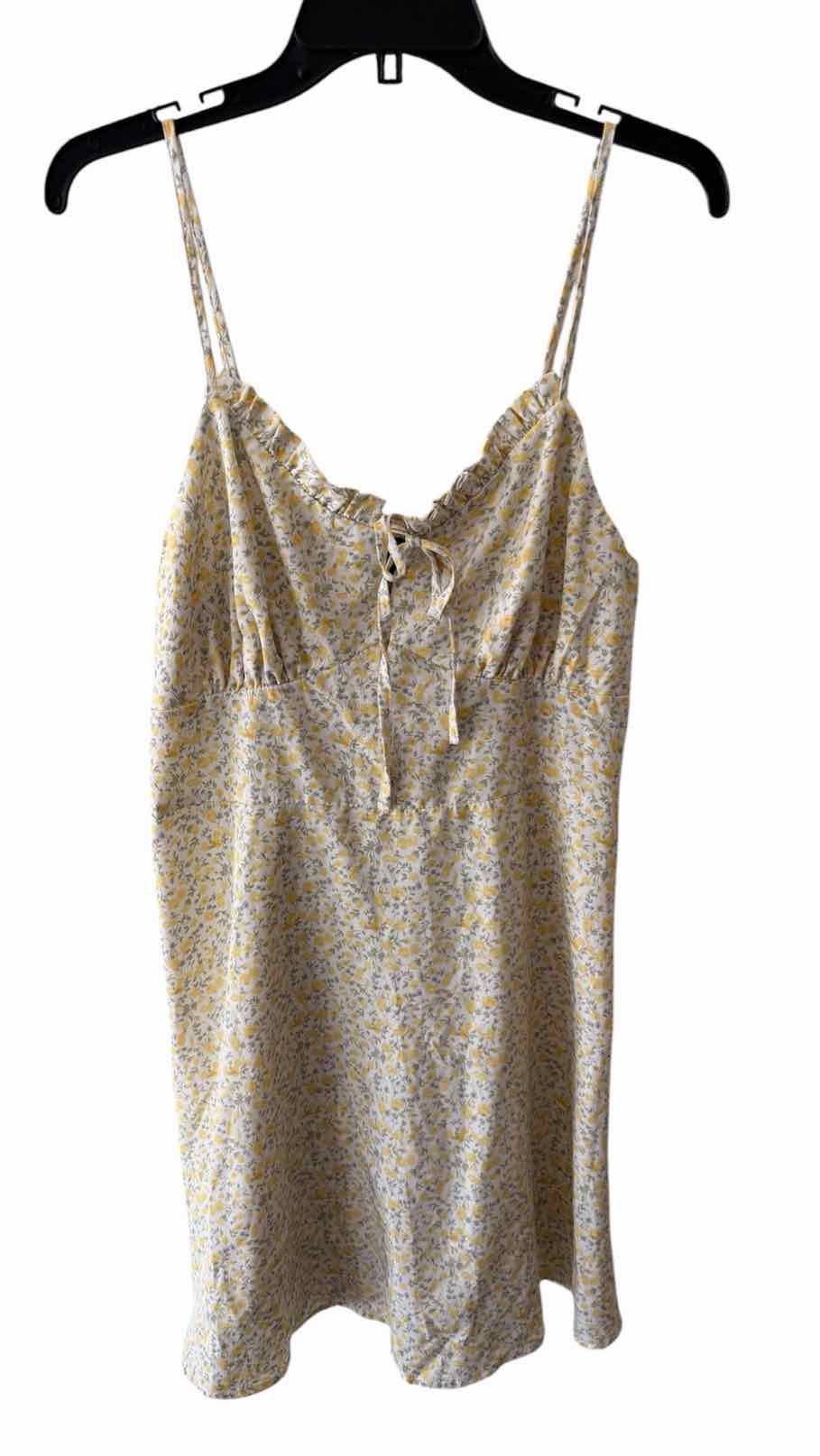 Cider White and Yellow Size 1X Dress