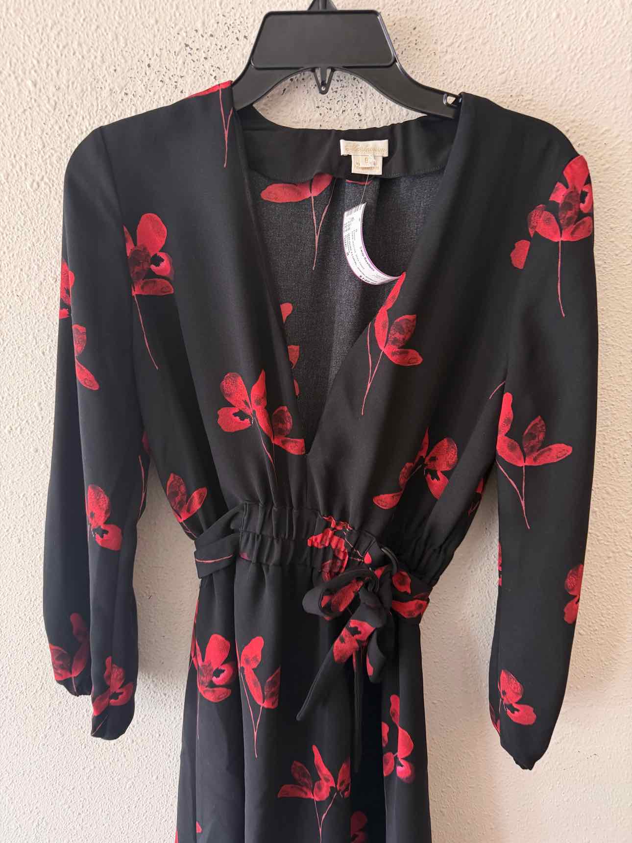 Shoshanna black and red Size 8 Dress