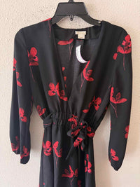 Shoshanna black and red Size 8 Dress